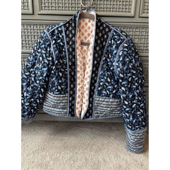 NWOT Sunday Up reversible quilted jacket, Med $98 - Picture 5 of 9